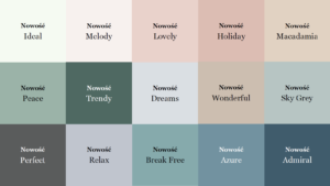 Nowe odcienie Beckers Designer Colour Nowe odcienie w palecie Beckers Designer Colour